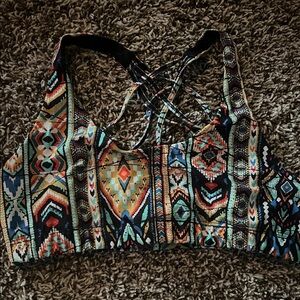 Colorful Geometric Women's Tank Top